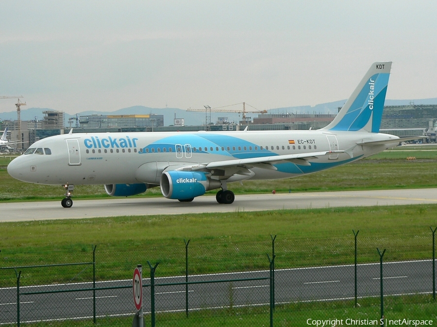 Clickair Airbus A320-216 (EC-KDT) | Photo 127446