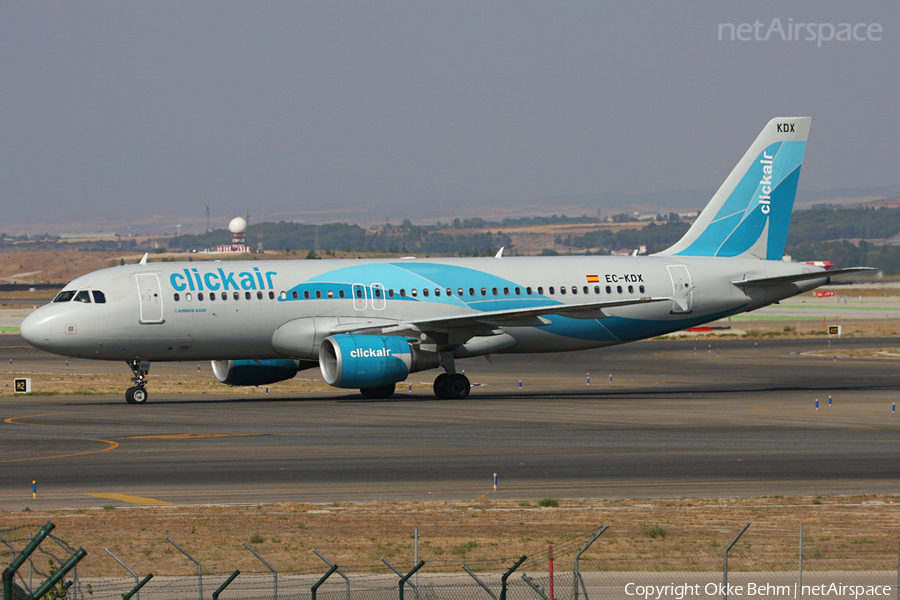 Clickair Airbus A320-216 (EC-KDX) | Photo 51901