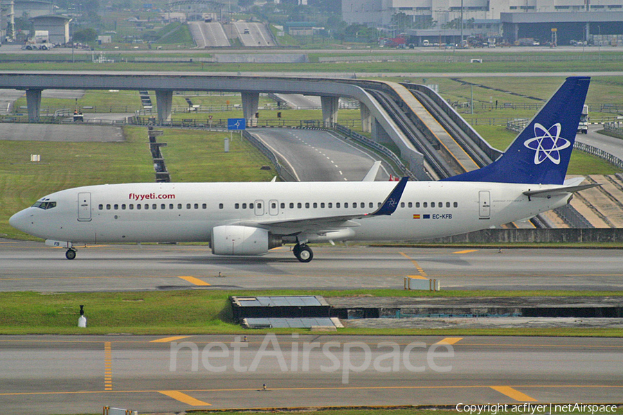 Yeti Airlines Boeing 737-86N (EC-KFB) | Photo 381543