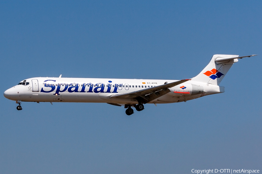 Spanair Boeing 717-2K9 (EC-KFR) | Photo 203483