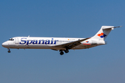 Spanair Boeing 717-2K9 (EC-KFR) at  Barcelona - El Prat, Spain