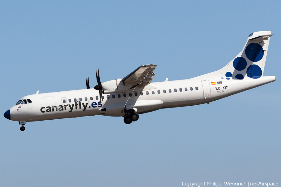 Canaryfly ATR 72-500 (EC-KGI) | Photo 329288