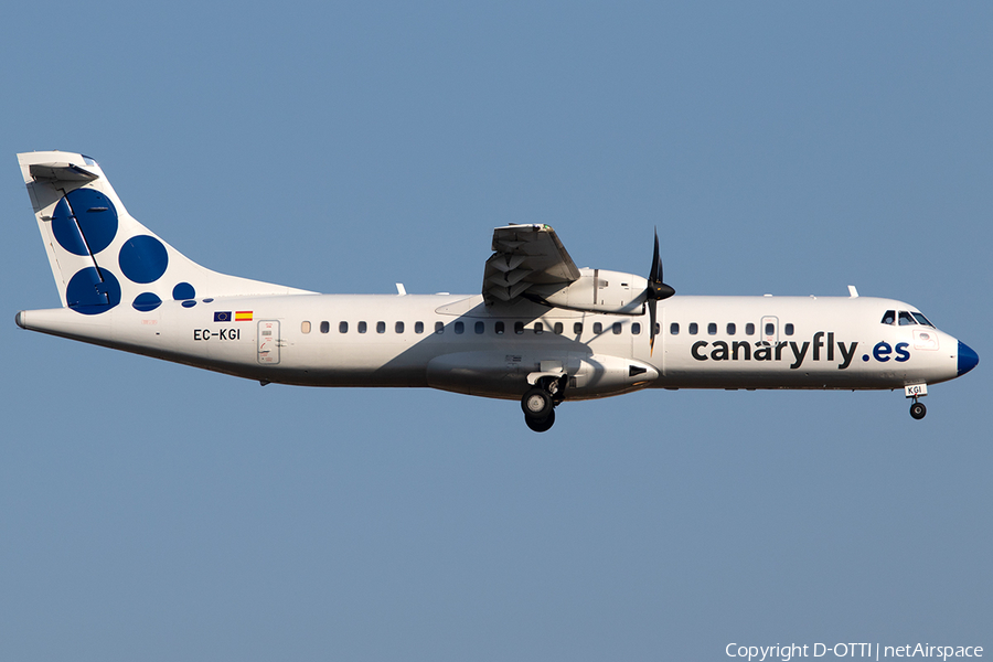 Canaryfly ATR 72-500 (EC-KGI) | Photo 264549