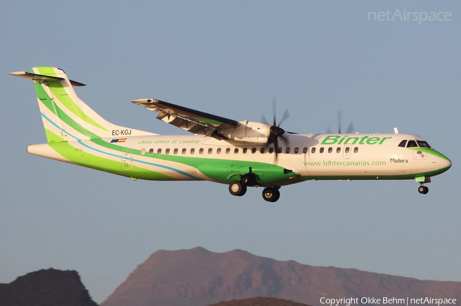 Binter Canarias ATR 72-500 (EC-KGJ) | Photo 38241