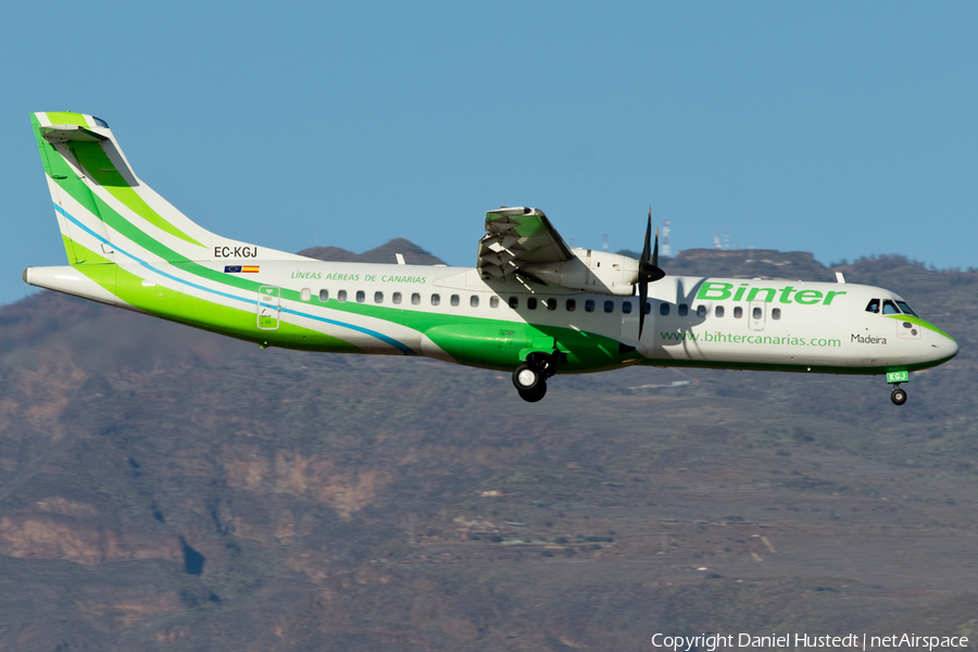 Binter Canarias ATR 72-500 (EC-KGJ) | Photo 443786