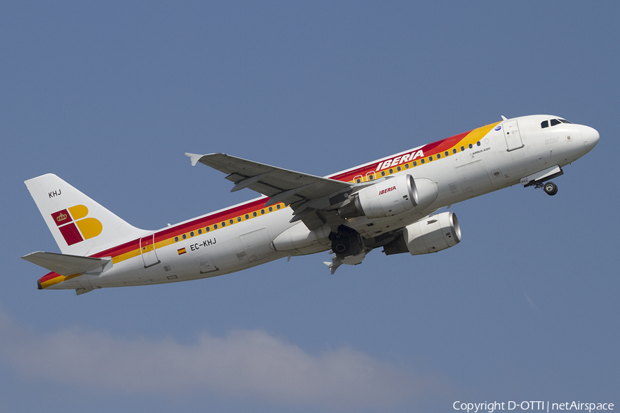 Iberia Airbus A320-214 (EC-KHJ) | Photo 353674