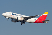 Iberia Airbus A319-111 (EC-KHM) at  Barcelona - El Prat, Spain