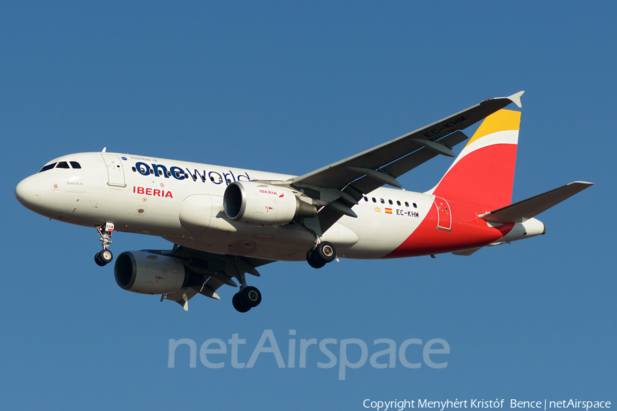 Iberia Airbus A319-111 (EC-KHM) | Photo 404721