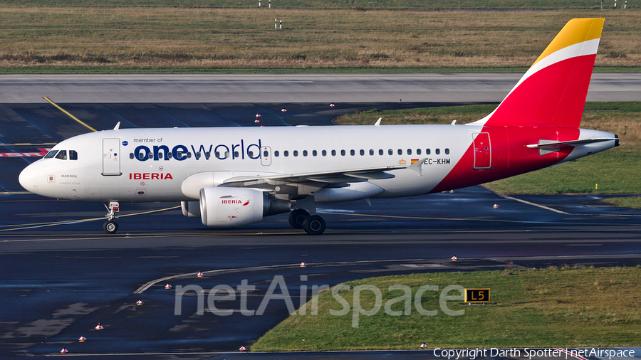 Iberia Airbus A319-111 (EC-KHM) | Photo 213510