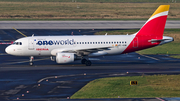 Iberia Airbus A319-111 (EC-KHM) at  Dusseldorf - International, Germany