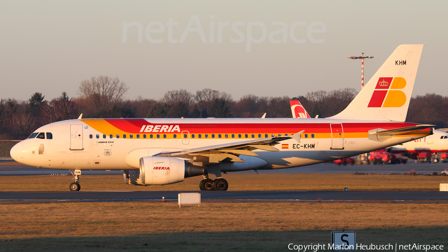 Iberia Airbus A319-111 (EC-KHM) | Photo 140124