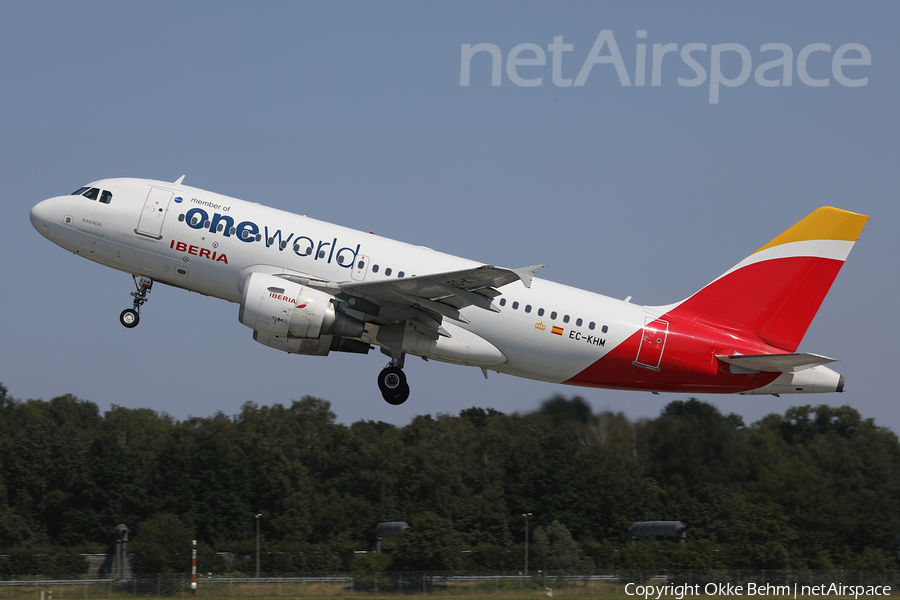 Iberia Airbus A319-111 (EC-KHM) | Photo 475264