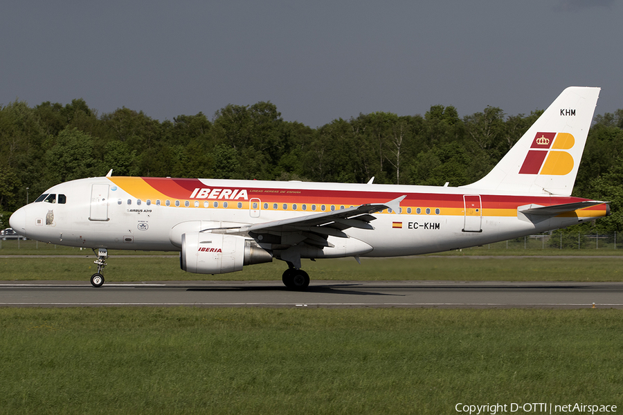 Iberia Airbus A319-111 (EC-KHM) | Photo 559172