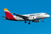 Iberia Airbus A319-111 (EC-KHM) at  Gran Canaria, Spain