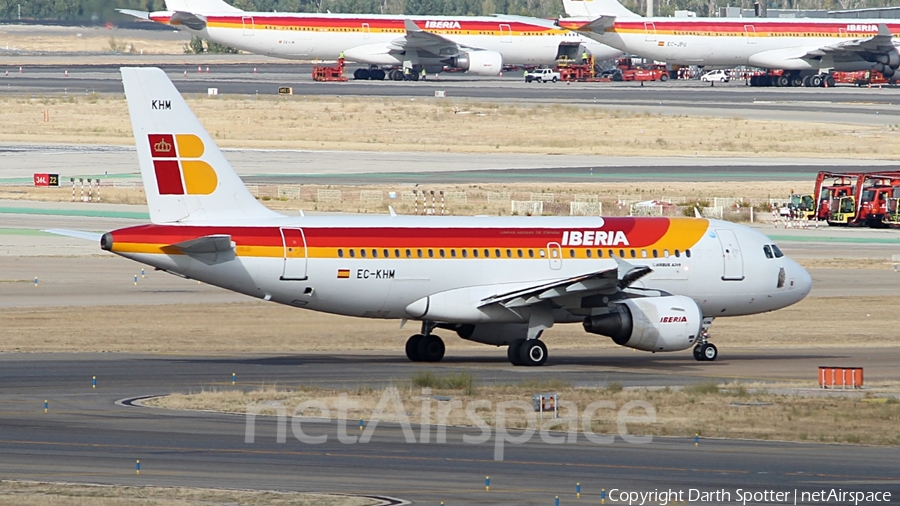 Iberia Airbus A319-111 (EC-KHM) | Photo 213104