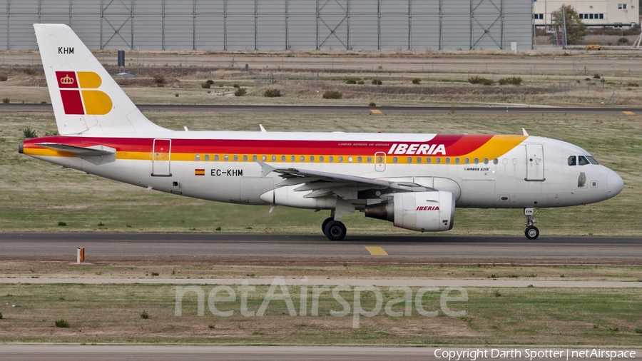 Iberia Airbus A319-111 (EC-KHM) | Photo 233393