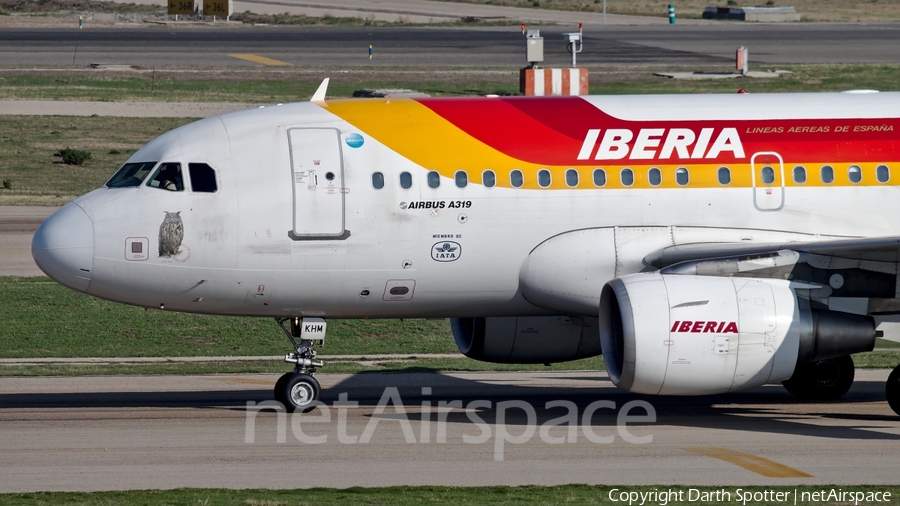 Iberia Airbus A319-111 (EC-KHM) | Photo 233394