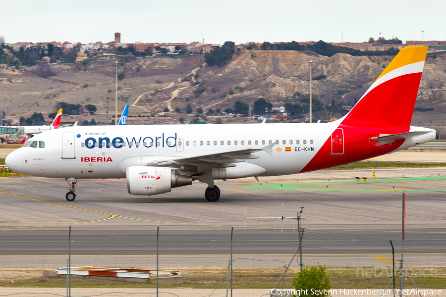 Iberia Airbus A319-111 (EC-KHM) | Photo 239309