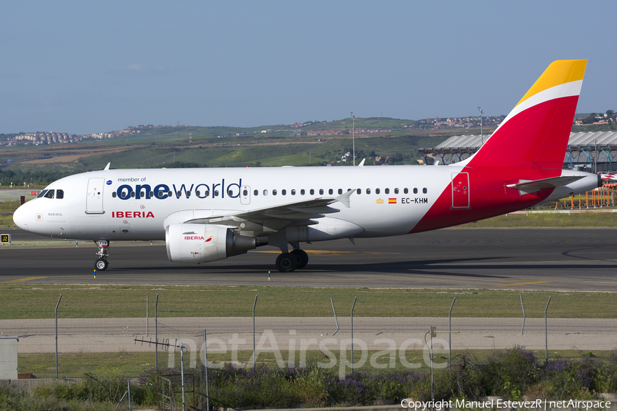 Iberia Airbus A319-111 (EC-KHM) | Photo 242302