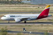 Iberia Airbus A319-111 (EC-KHM) at  Madrid - Barajas, Spain