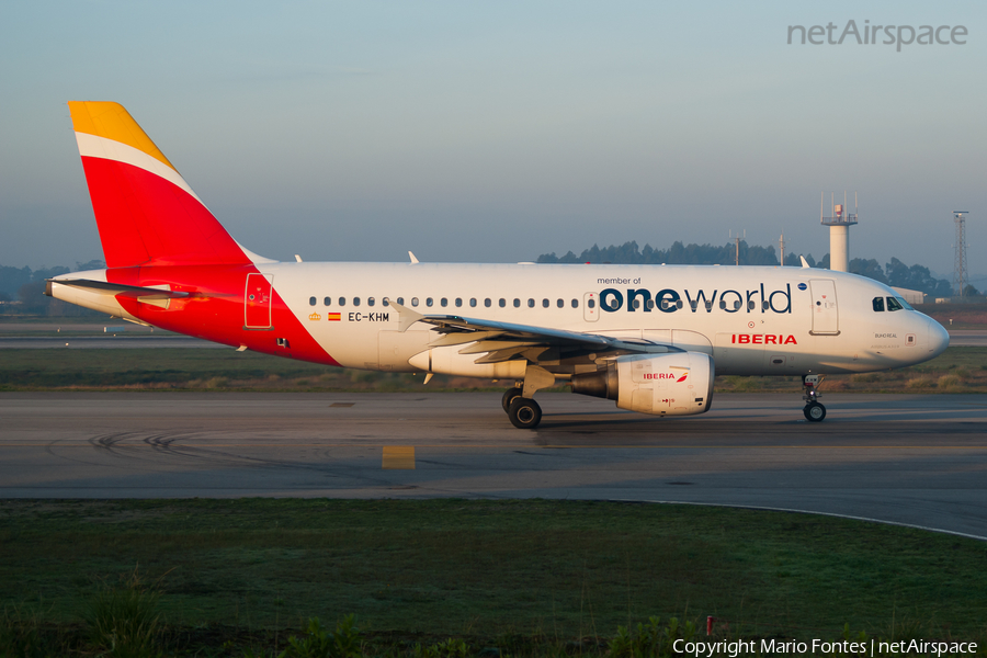 Iberia Airbus A319-111 (EC-KHM) | Photo 365358
