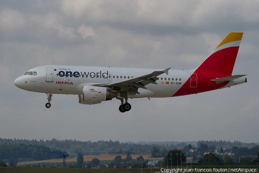Iberia Airbus A319-111 (EC-KHM) | Photo 255733