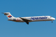 Spanair Boeing 717-2K9 (EC-KHX) at  Barcelona - El Prat, Spain