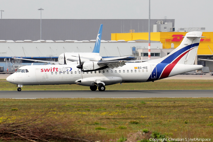 Swiftair ATR 72-202(QC) (EC-KIZ) | Photo 384918