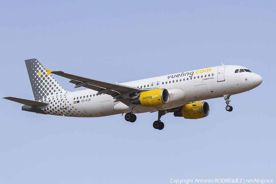 Vueling Airbus A320-216 (EC-KJD) | Photo 133682