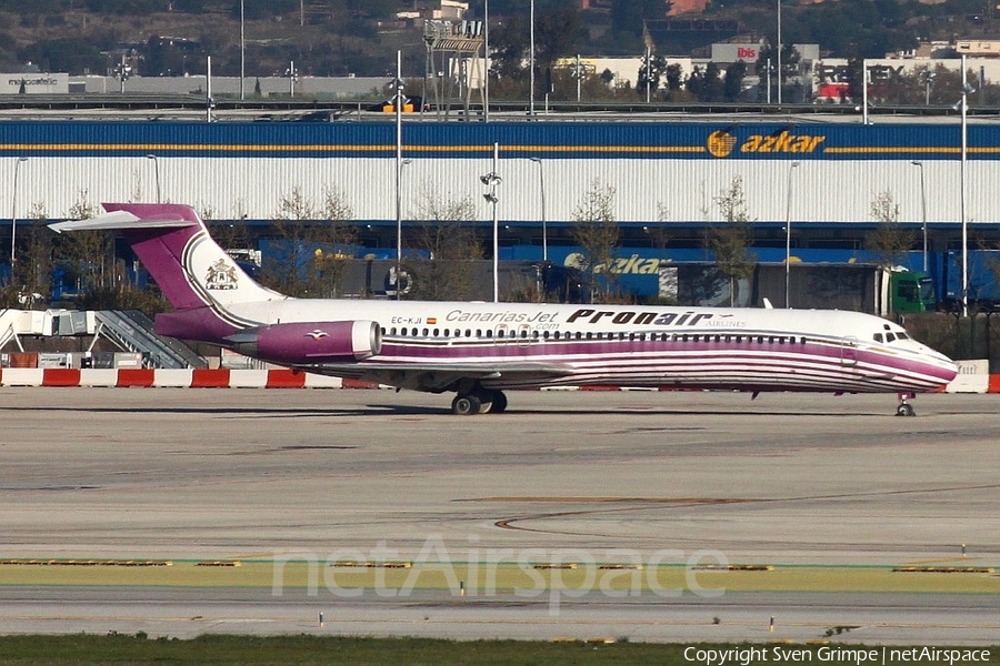 Pronair Airlines McDonnell Douglas MD-87 (EC-KJI) | Photo 73721