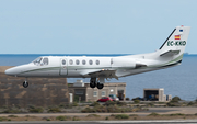 Aerodynamics Malaga Cessna 550 Citation Bravo (EC-KKO) at  Gran Canaria, Spain