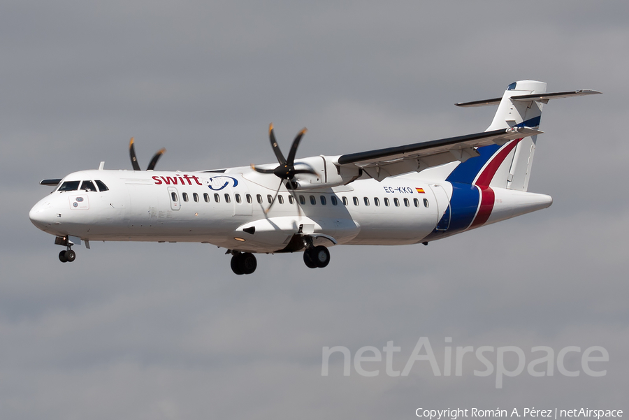 Swiftair ATR 72-500 (EC-KKQ) | Photo 285288