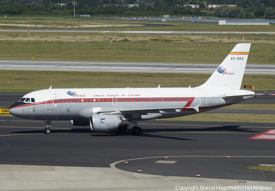 Iberia Airbus A319-111 (EC-KKS) | Photo 134774