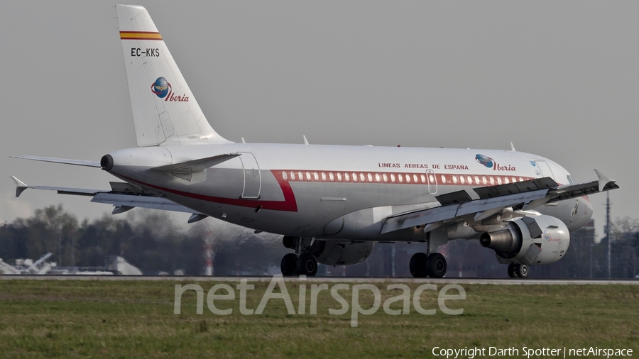 Iberia Airbus A319-111 (EC-KKS) | Photo 228031