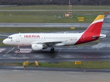 Iberia Airbus A319-111 (EC-KKS) at  Dusseldorf - International, Germany