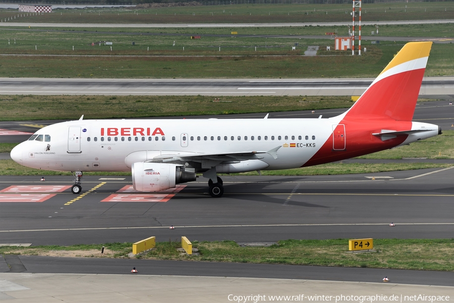 Iberia Airbus A319-111 (EC-KKS) | Photo 387790