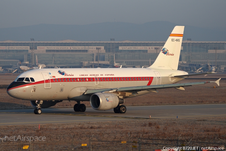 Iberia Airbus A319-111 (EC-KKS) | Photo 282843