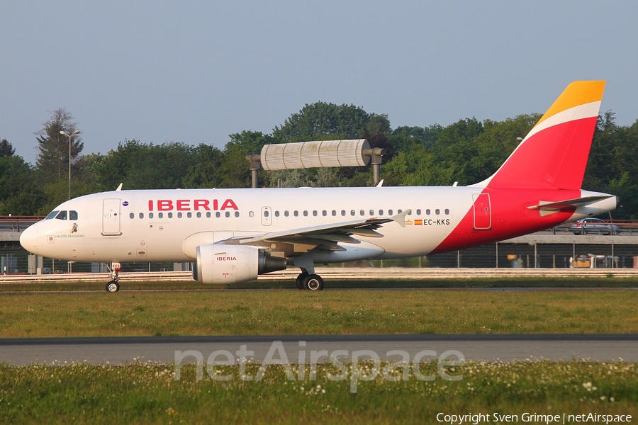 Iberia Airbus A319-111 (EC-KKS) | Photo 322721