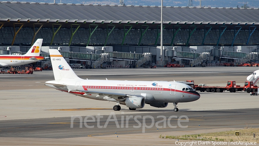 Iberia Airbus A319-111 (EC-KKS) | Photo 213111