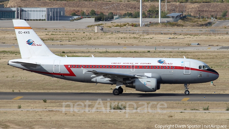 Iberia Airbus A319-111 (EC-KKS) | Photo 213113