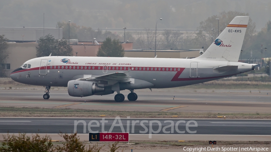 Iberia Airbus A319-111 (EC-KKS) | Photo 233395