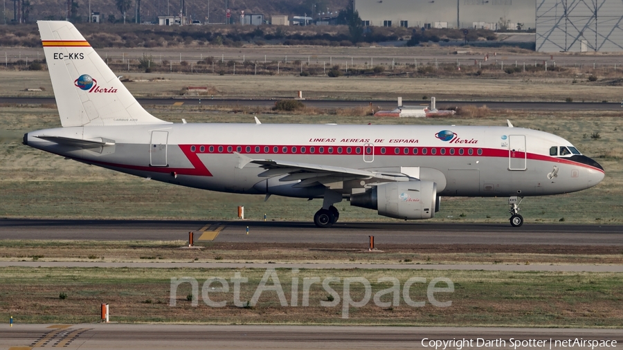 Iberia Airbus A319-111 (EC-KKS) | Photo 233396