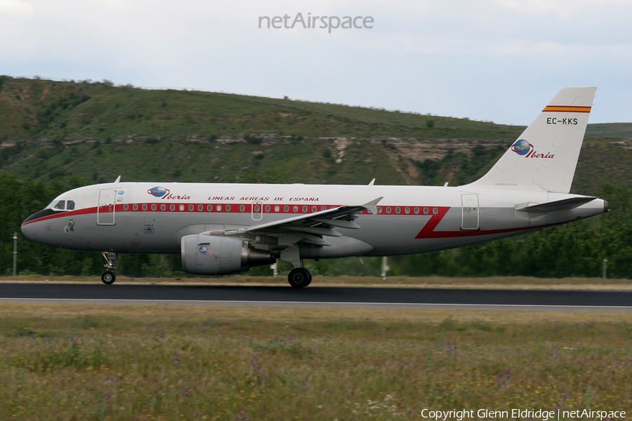 Iberia Airbus A319-111 (EC-KKS) | Photo 25746
