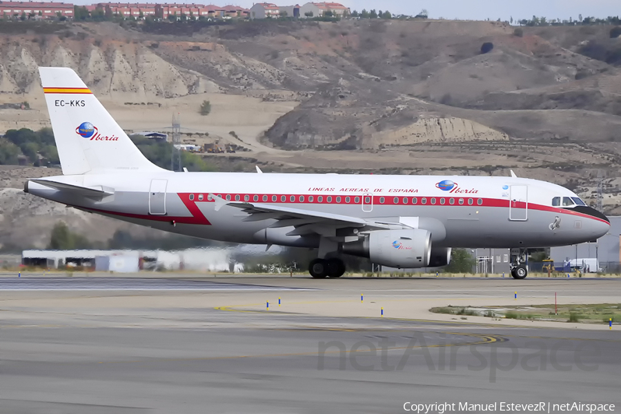 Iberia Airbus A319-111 (EC-KKS) | Photo 258227