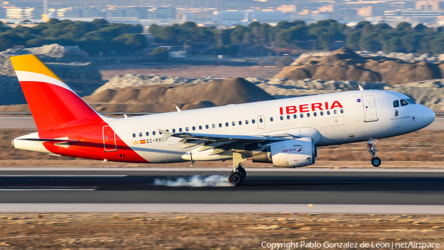 Iberia Airbus A319-111 (EC-KKS) | Photo 339079