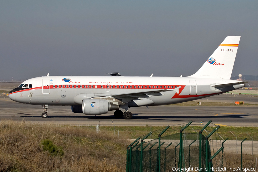 Iberia Airbus A319-111 (EC-KKS) | Photo 544325