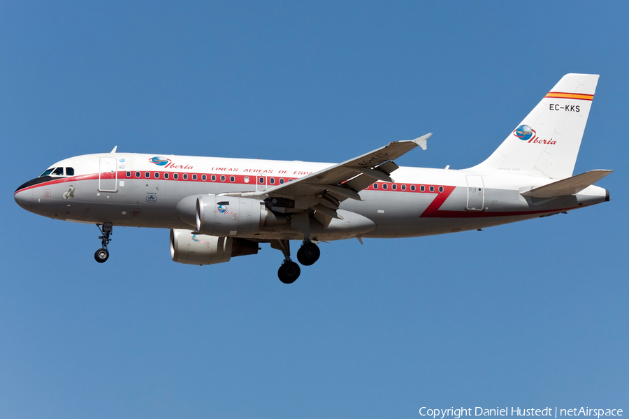 Iberia Airbus A319-111 (EC-KKS) | Photo 631805