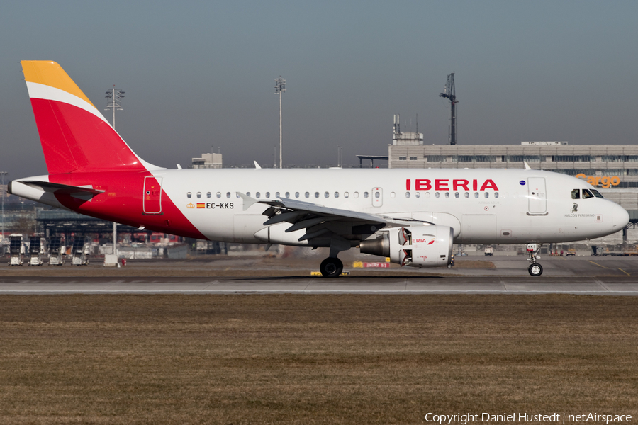Iberia Airbus A319-111 (EC-KKS) | Photo 417042
