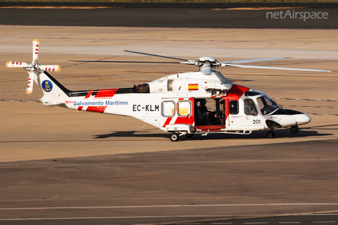 Salvamento Maritimo AgustaWestland AW139 (EC-KLM) at  Gran Canaria, Spain