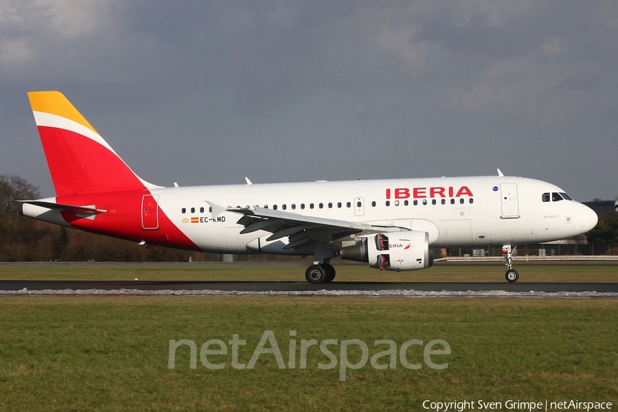 Iberia Airbus A319-111 (EC-KMD) | Photo 220195